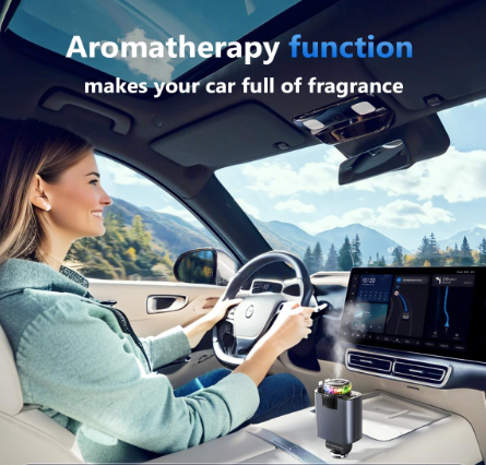 Aroma Diffuser Retractable Car Charger