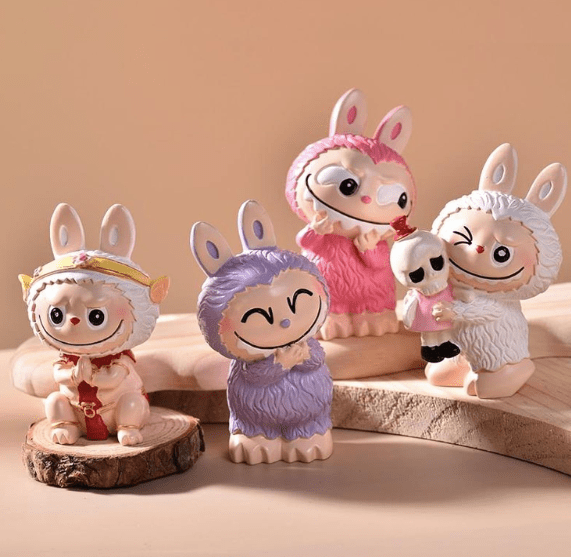 Labubu - Mystery Bunny Collectible Box – Cute Surprise Anime Figure for Desk & Gifts - O'Homely