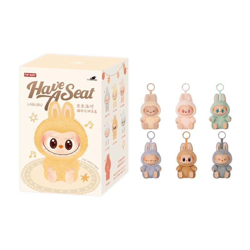 Labubu - Mystery Bunny Collectible Box – Cute Surprise Anime Figure for Desk & Gifts - O'Homely