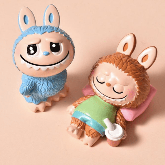 Labubu - Mystery Bunny Collectible Box – Cute Surprise Anime Figure for Desk & Gifts - O'Homely