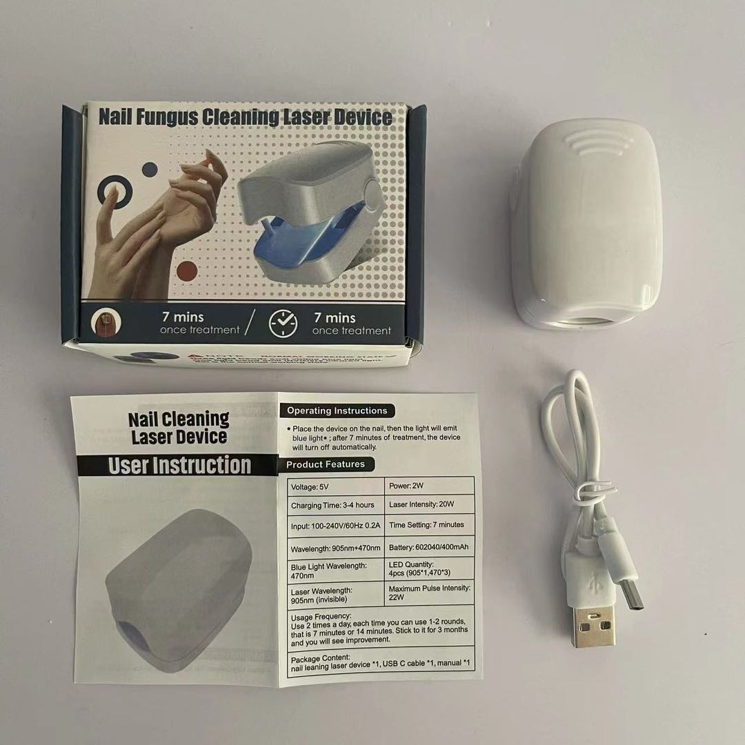 Portable Nail Fungus Laser Therapy – Blue Light Device for Safe & Effective Toenail Repair - O'Homely
