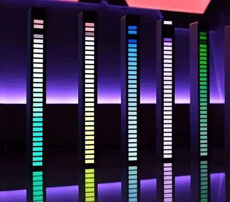 Smart RGB Rhythm Light Bar – Music Sync, Voice Activated, 9 Modes, App Control - O'Homely