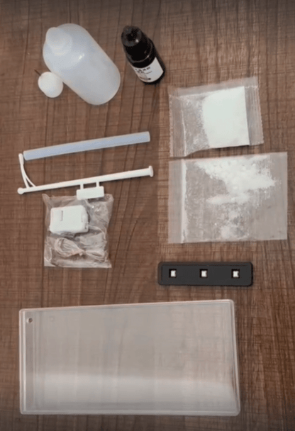 Handmade Snowfall Night Light – DIY Christmas Decor for Kids & Family - O'Homely