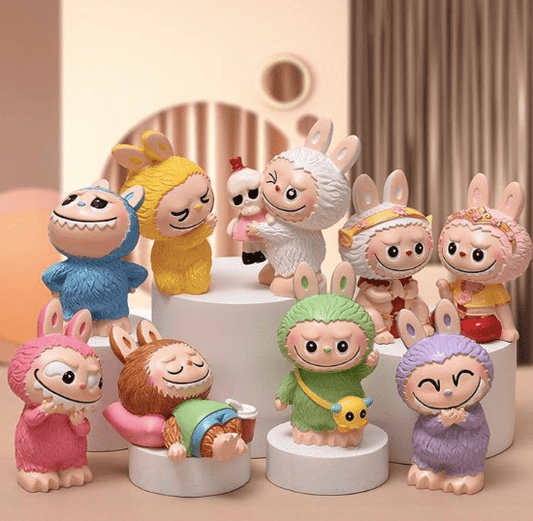 Labubu - Mystery Bunny Collectible Box – Cute Surprise Anime Figure for Desk & Gifts - O'Homely