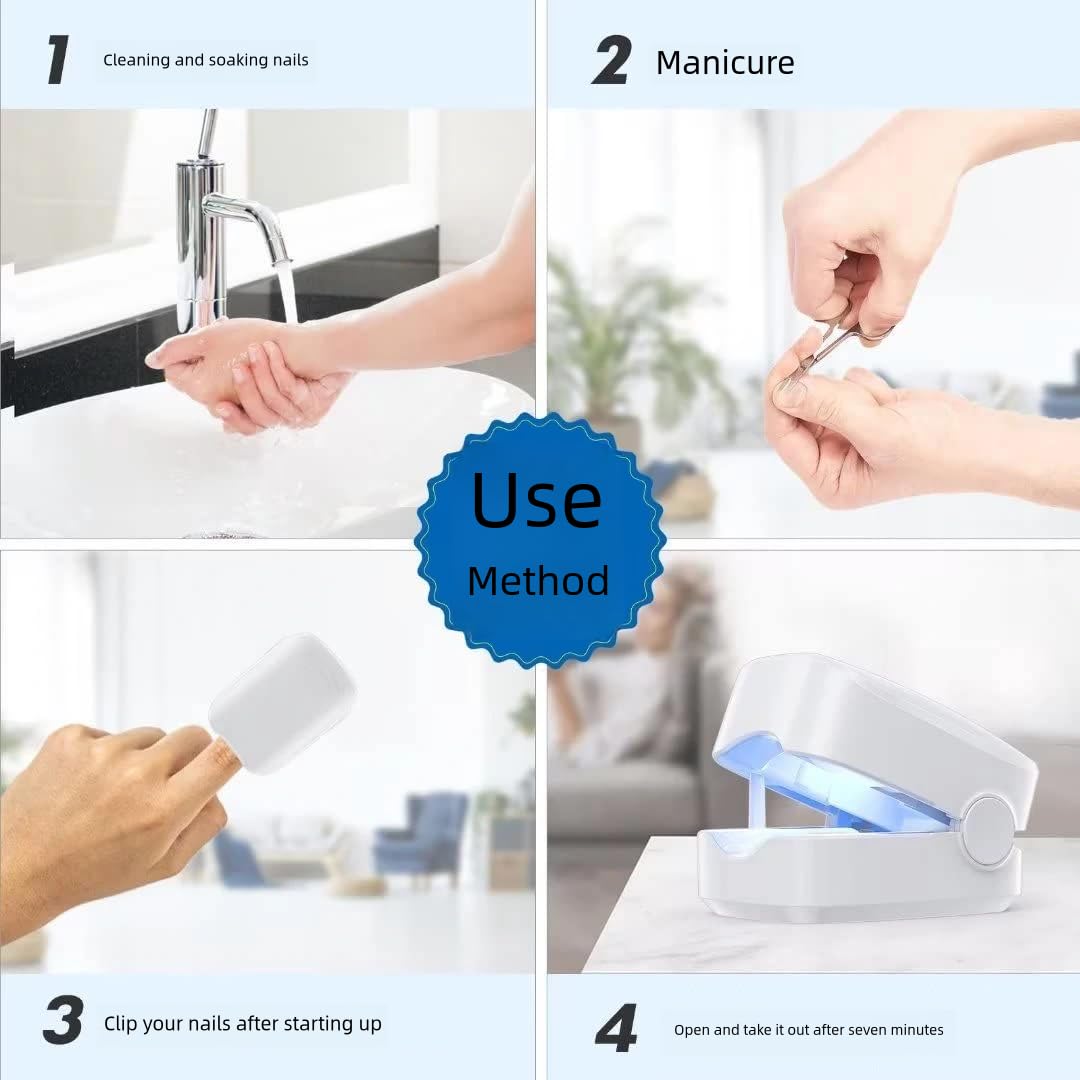 Portable Nail Fungus Laser Therapy – Blue Light Device for Safe & Effective Toenail Repair - O'Homely