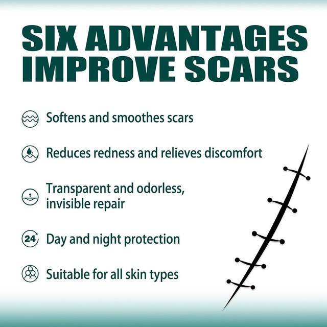 Silicone Scar Tape Roll – Surgical, C - Section, Keloid, Tummy Tuck Scar Removal - O'Homely