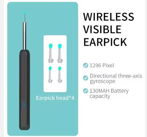 Wireless Ear Wax Remover with HD Camera – iOS & Android Compatible - O'Homely